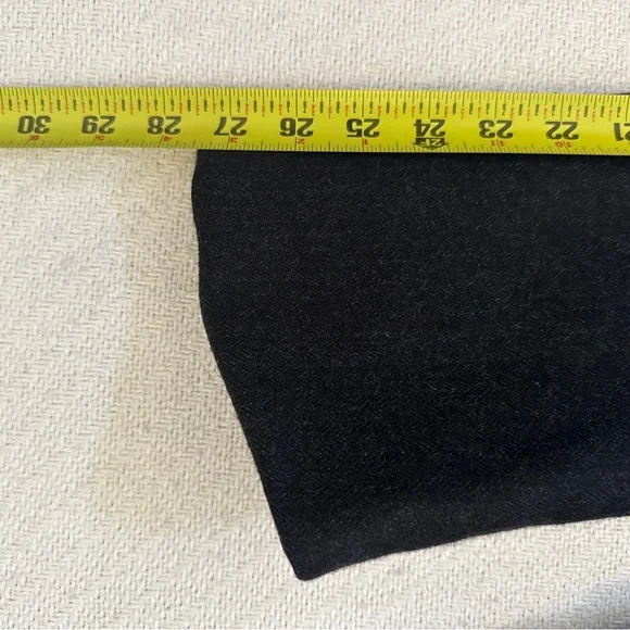 Vintage Brooks Brothers Men’s Charcoal Grey Overcoat - Picture 12 of 16